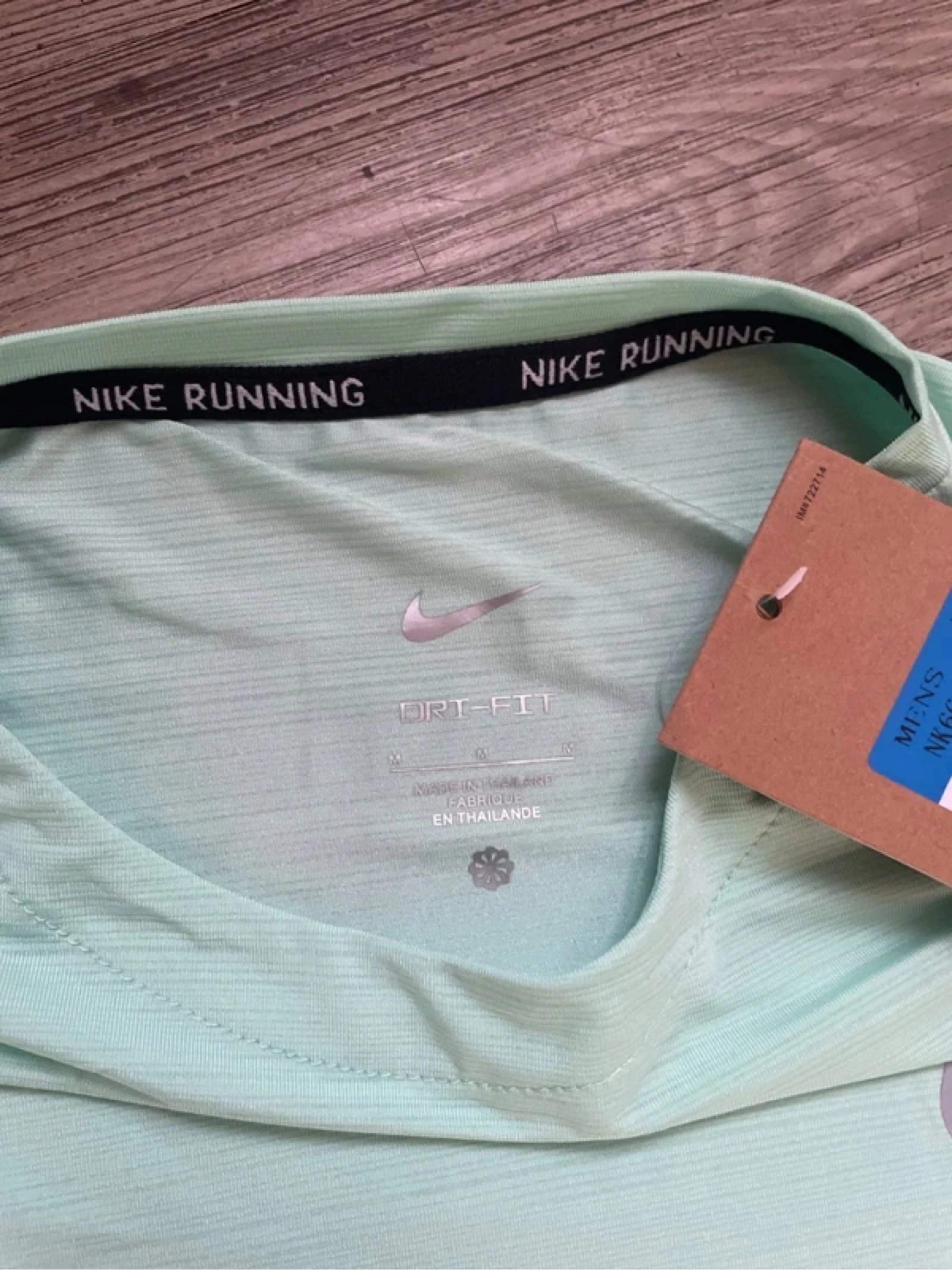 Conjunto Nike Running Miller verde (camiseta + short) – photo 4